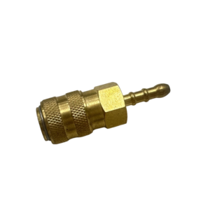 Euro Mini Type Brass Air Quick Coupler Socket With Hose Barb