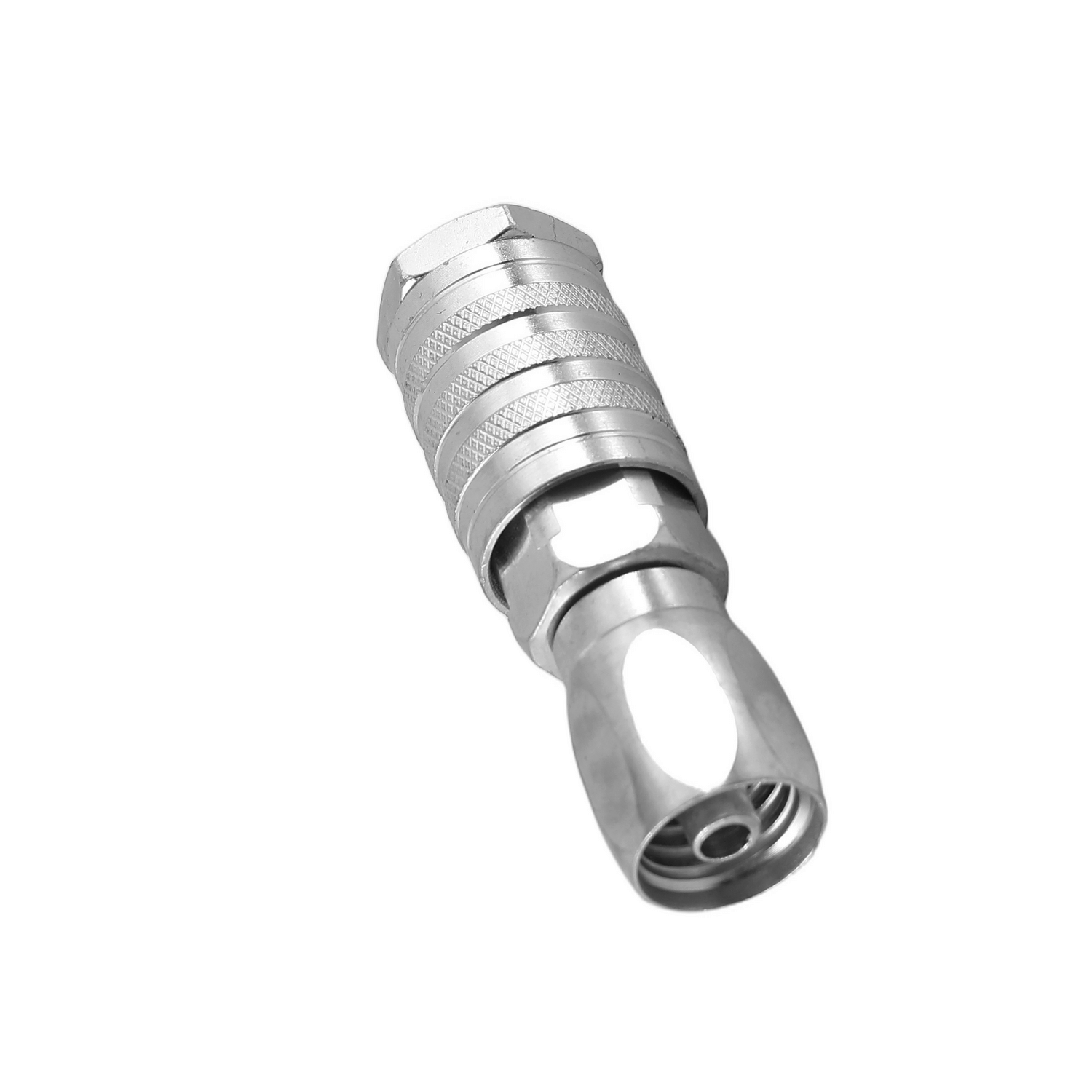 Israel Type Air Quick Coupling Socket With Locking Nut Hose Clamp - Image 3