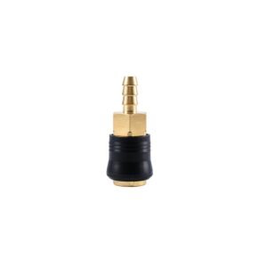 European Type Universal 3 in 1 Brass Air Quick Coupler Hose Barb Socket With ABS Sleeve