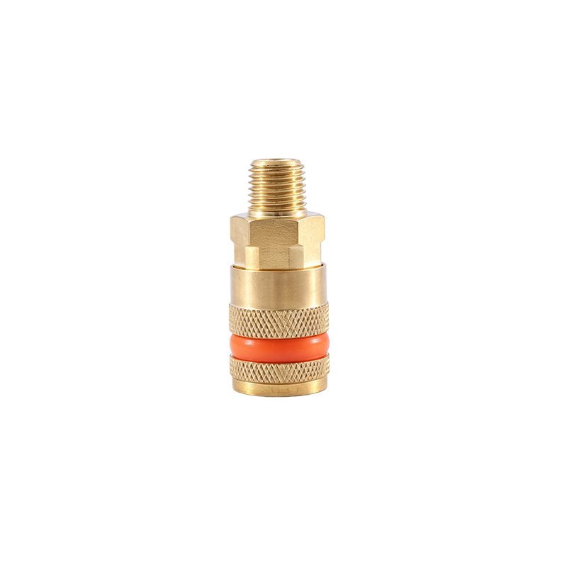 American IM Type NPT Brass Air Quick Coupler Socket with Male Thread