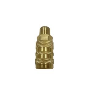American IM Style Brass Air Quick Coupler Male Thread Socket
