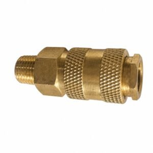 European Universal 3 in 1 Brass Air Quick Coupler With Male Thread