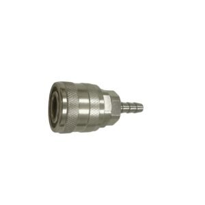 ARO Type Steel Air Hose Quick Coupler Socket With Hose Barb
