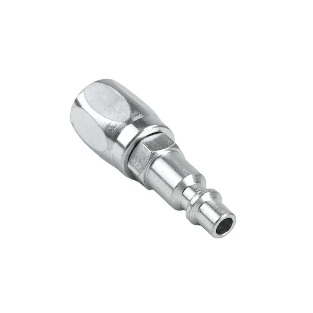 Israel Type Air Quick Connect Plug With Locking Nut Hose Clamp