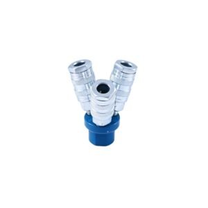 Israeli Type 3-Way Air Quick Coupler Manifold