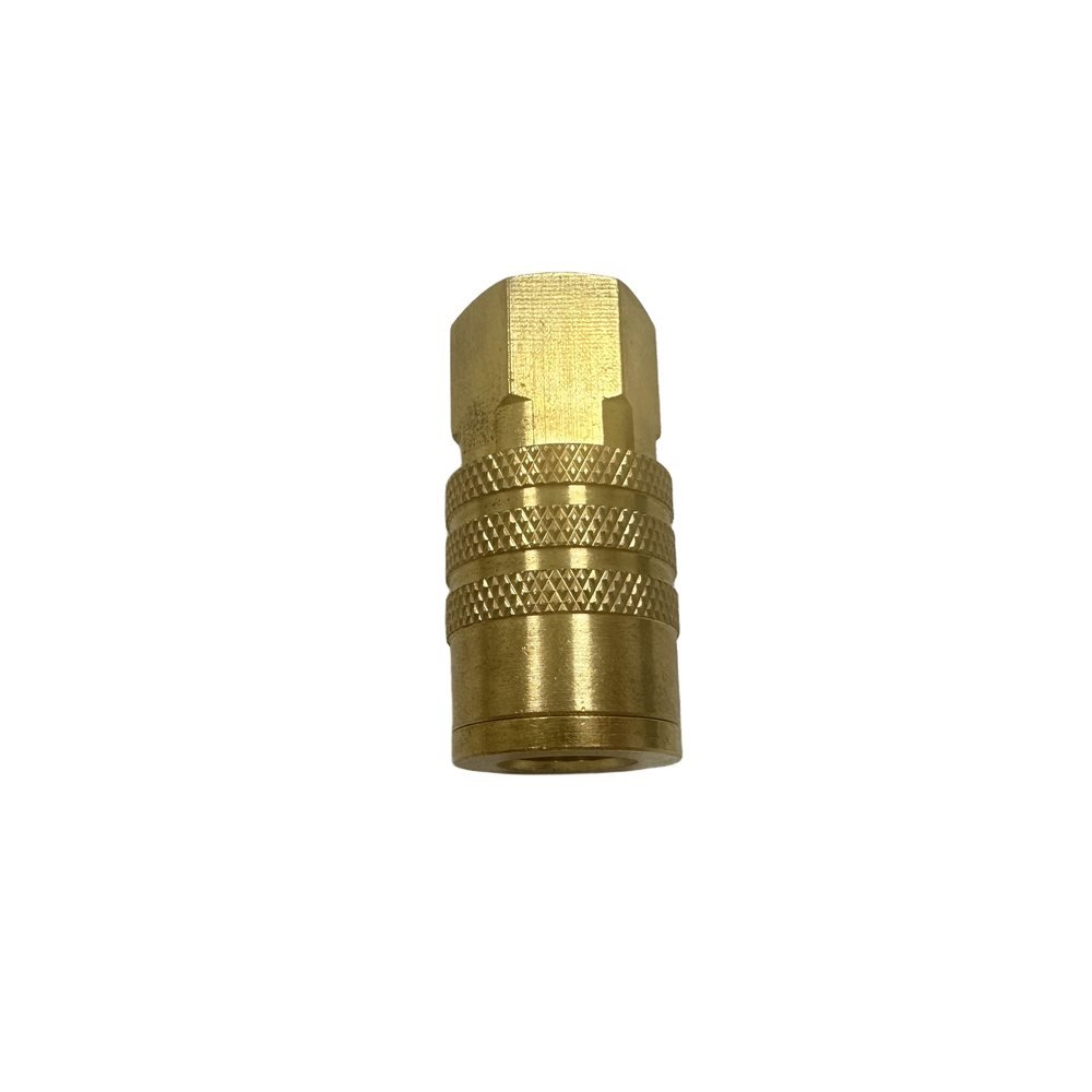 Tru-Flate Brass Air Quick Coupler Socket with NPT Female Thread