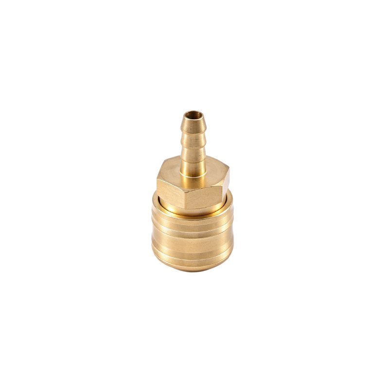 Euro Style Germany Type Brass Air Quick Coupler DN 7.2 Hose Barb