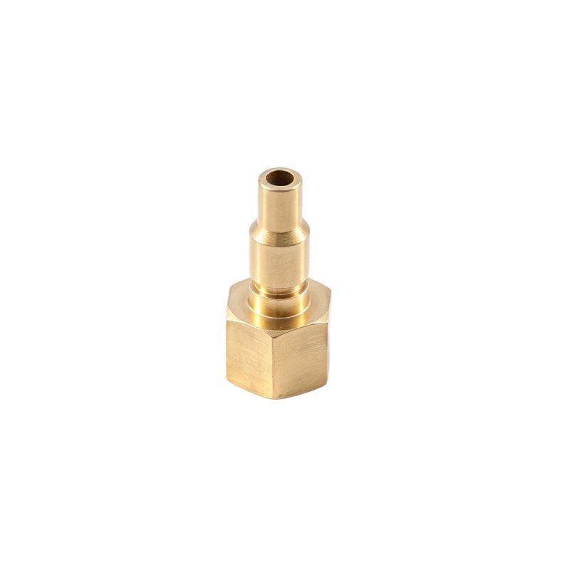 Brass Push-Button Safety Air Quick Connect Female Plug