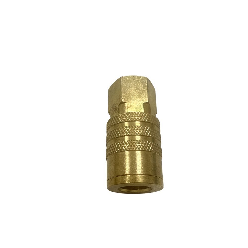 Tru-Flate Brass Air Quick Coupler Socket with NPT Female Thread