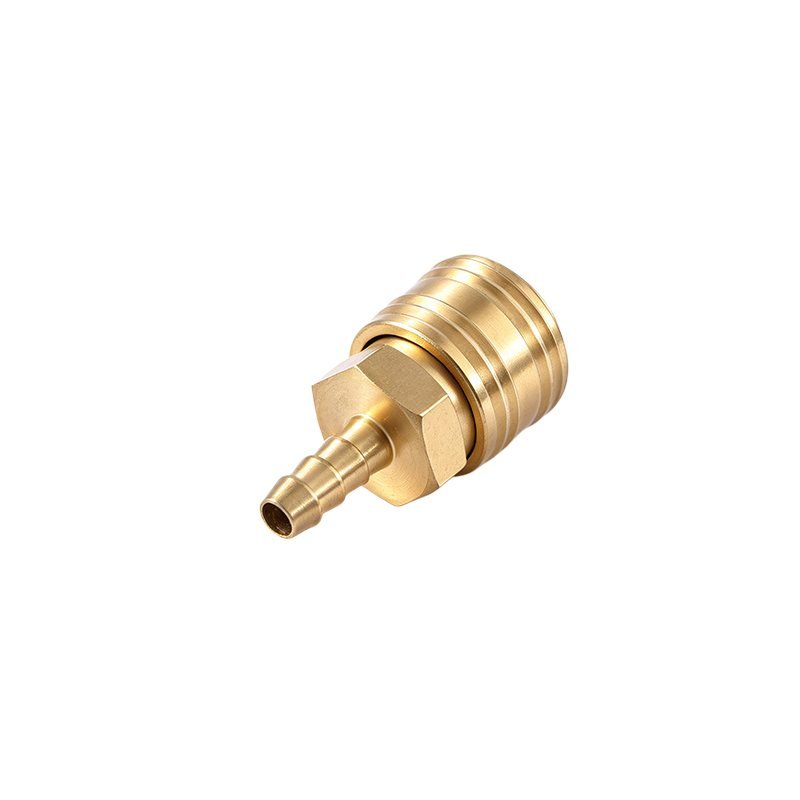 Euro Style Germany Type Brass Air Quick Coupler DN 7.2 Hose Barb