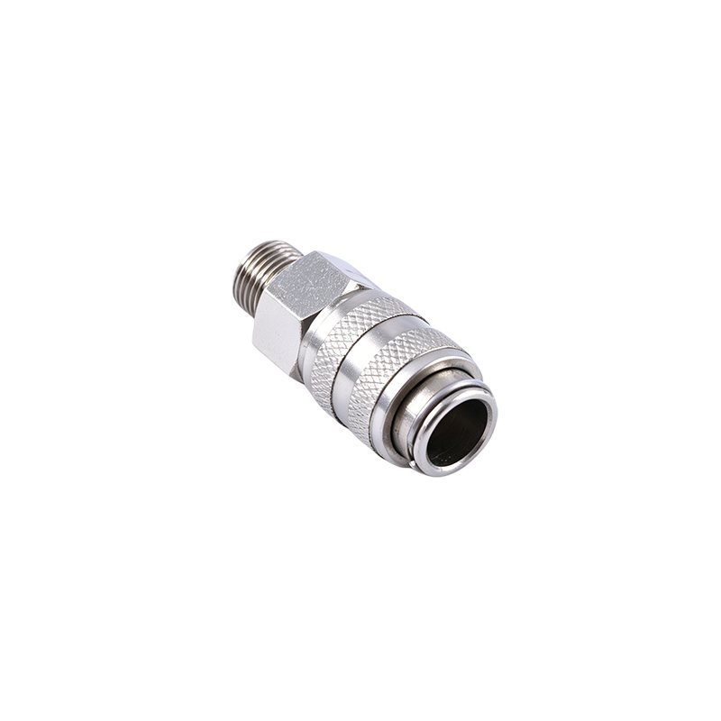 European Mini Type Brass Air Quick Coupler Male Socket