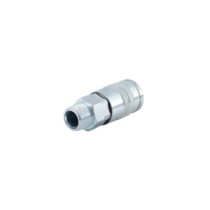 American IM Type High Flow Steel Male Thread Quick Coupler Socket