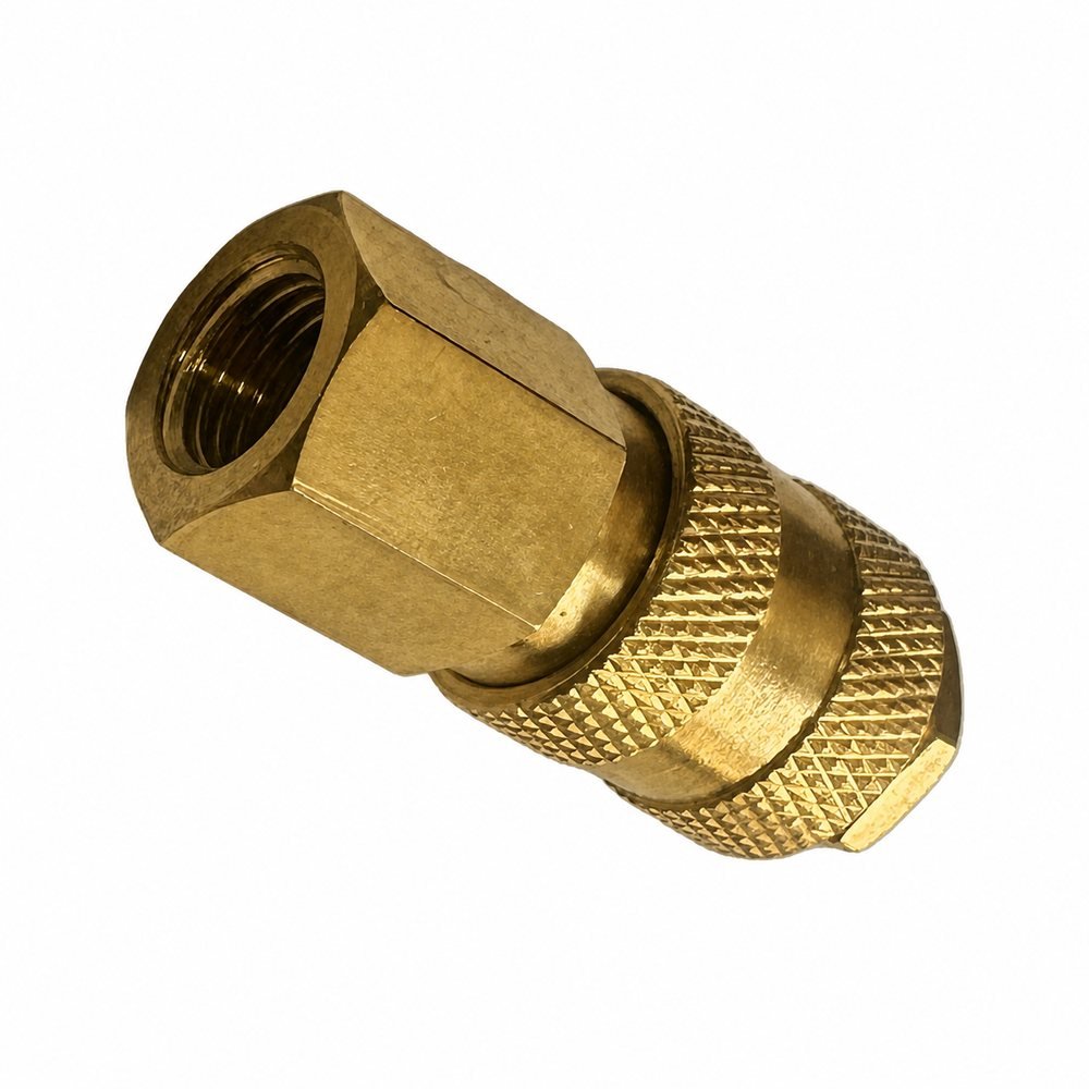 European Universal 3 in 1 Brass Air Quick Coupler With Female Thread