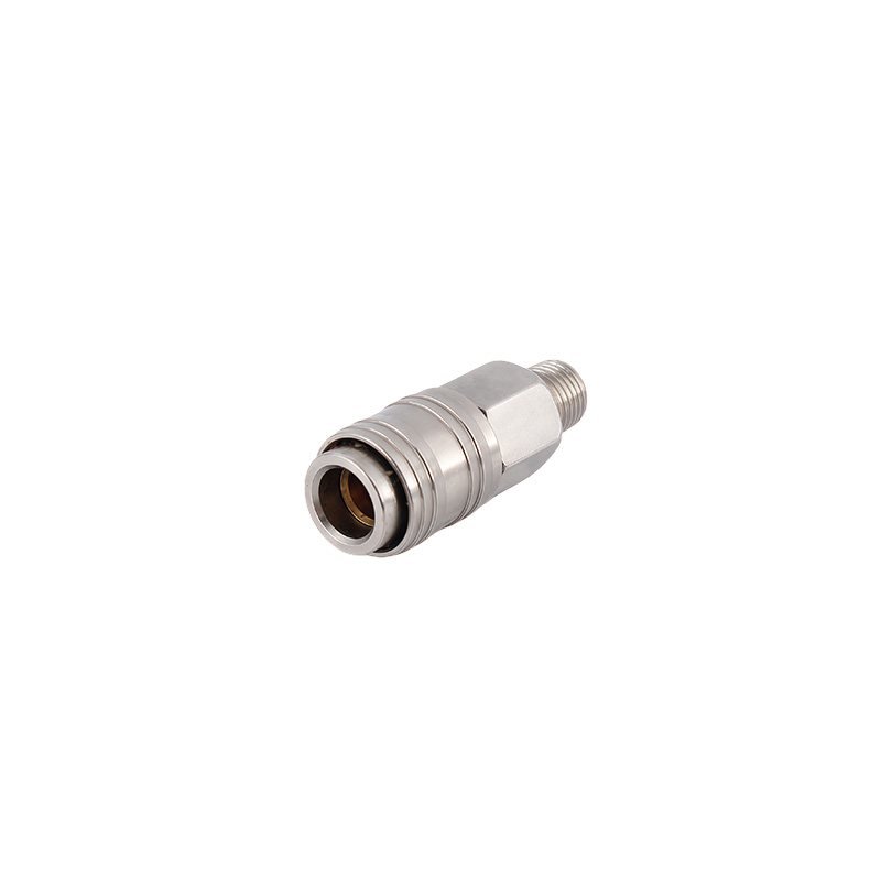European Universal 3 in 1 Steel Air Quick Coupler Socket With Male Thread