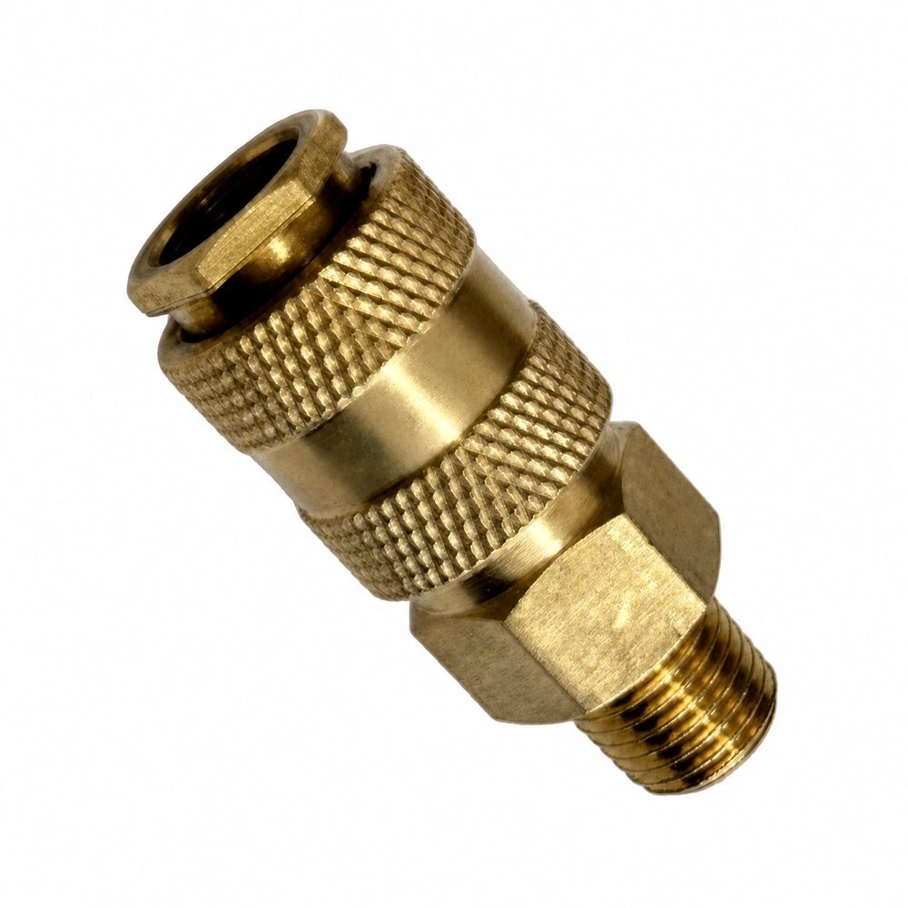 European Universal 3 in 1 Brass Air Quick Coupler With Male Thread