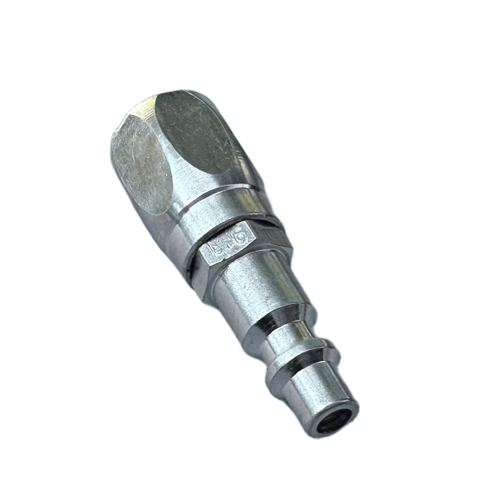 Israel Type Air Quick Connect Plug With Locking Nut Hose Clamp