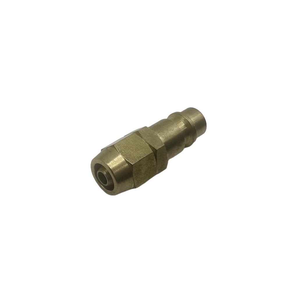 Euro Style Germany Type Brass Air Quick Plug With Locking Nut DN 7.2