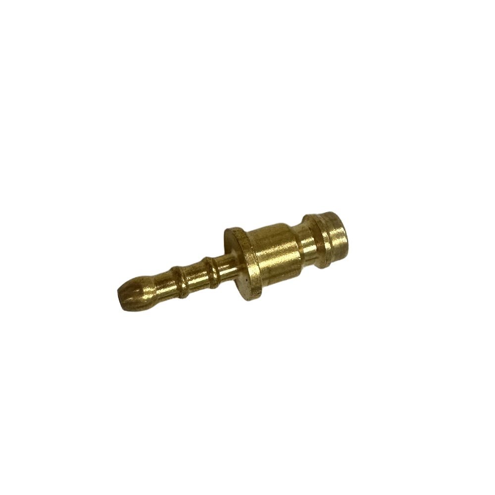 Euro Mini Type Brass Air Quick Coupler Plug With Hose Barb