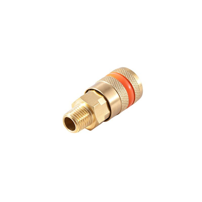 American IM Type NPT Brass Air Quick Coupler Socket with Male Thread