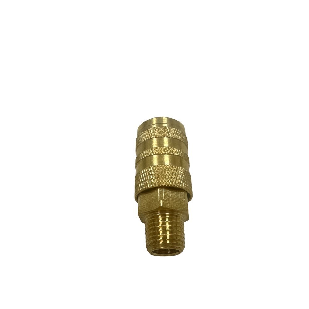 American IM Style Brass Air Quick Coupler Male Thread Socket