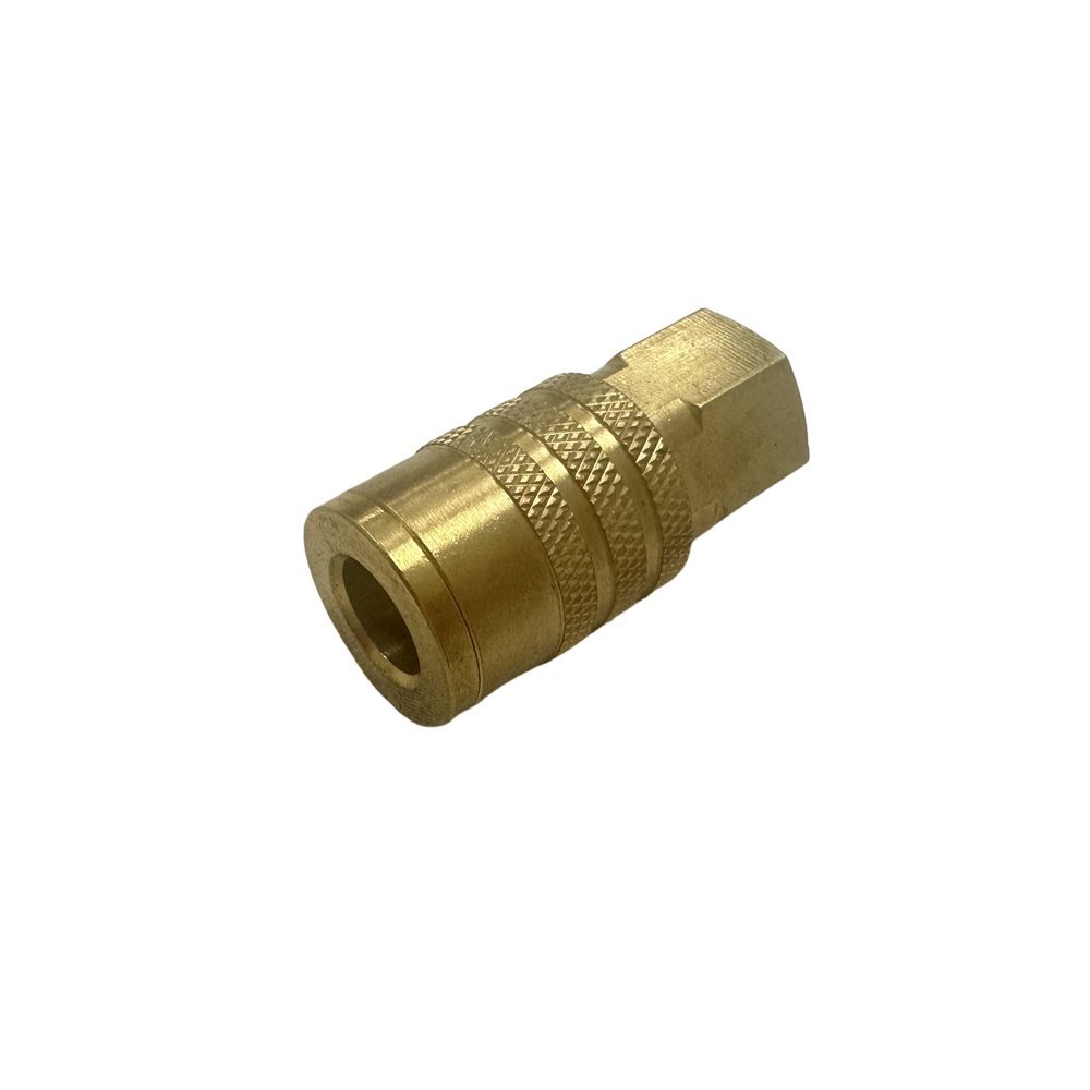 Tru-Flate Brass Air Quick Coupler Socket with NPT Female Thread