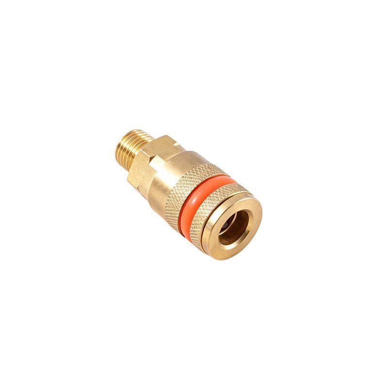 American IM Type NPT Brass Air Quick Coupler Socket with Male Thread