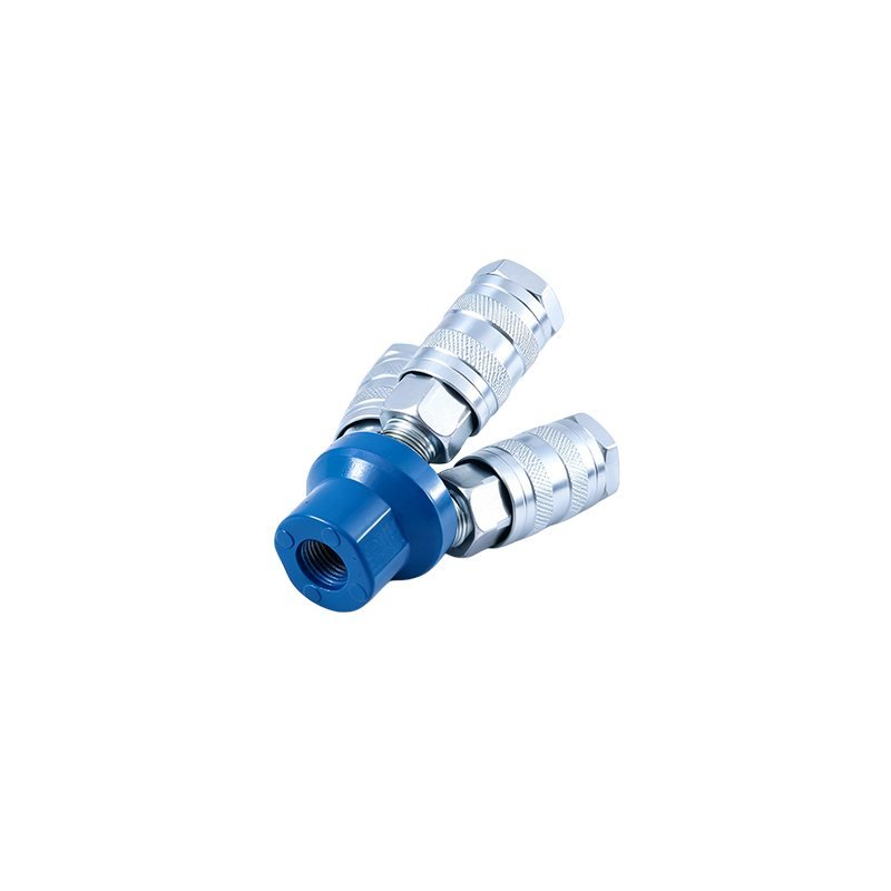 Israeli Type 3-Way Air Quick Coupler Manifold