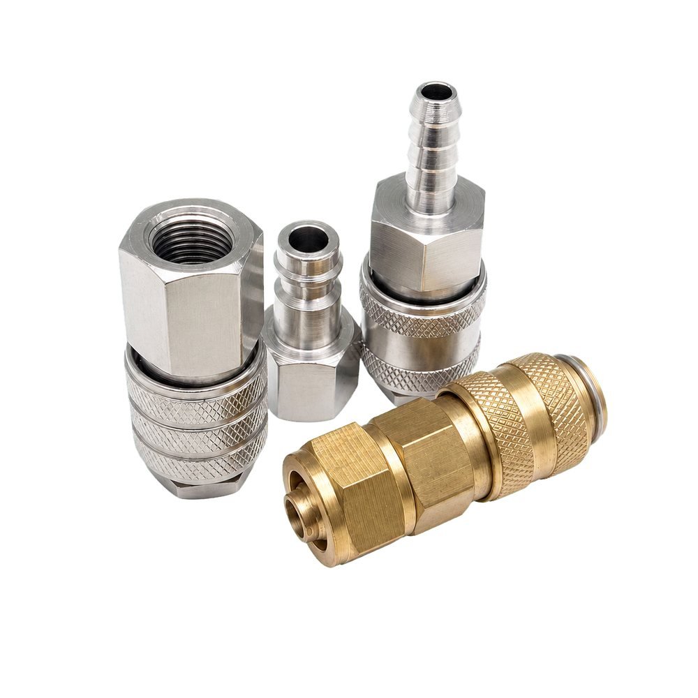 European Mini Type Brass Air Quick Coupler Male Socket