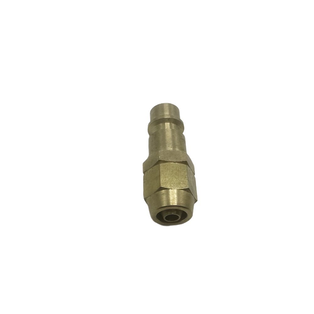 Euro Style Germany Type Brass Air Quick Plug With Locking Nut DN 7.2