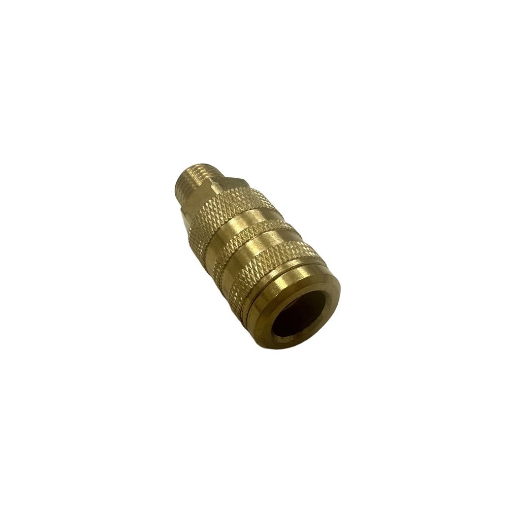 American IM Style Brass Air Quick Coupler Male Thread Socket
