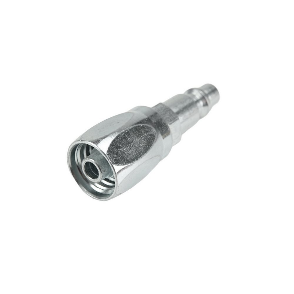 Israel Type Air Quick Connect Plug With Locking Nut Hose Clamp