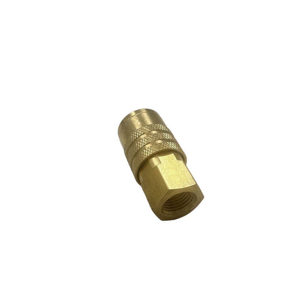Tru-Flate Brass Air Quick Coupler Socket with NPT Female Thread